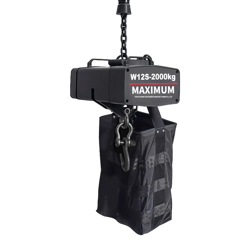 Elektrische podiumtakel met overbelastingsbeveiliging